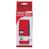 Diablo Sanding Belt 75mm x 457mm 120G Pack of 5