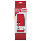 Diablo Sanding Belt 75mm x 533mm 36G Pack of 5