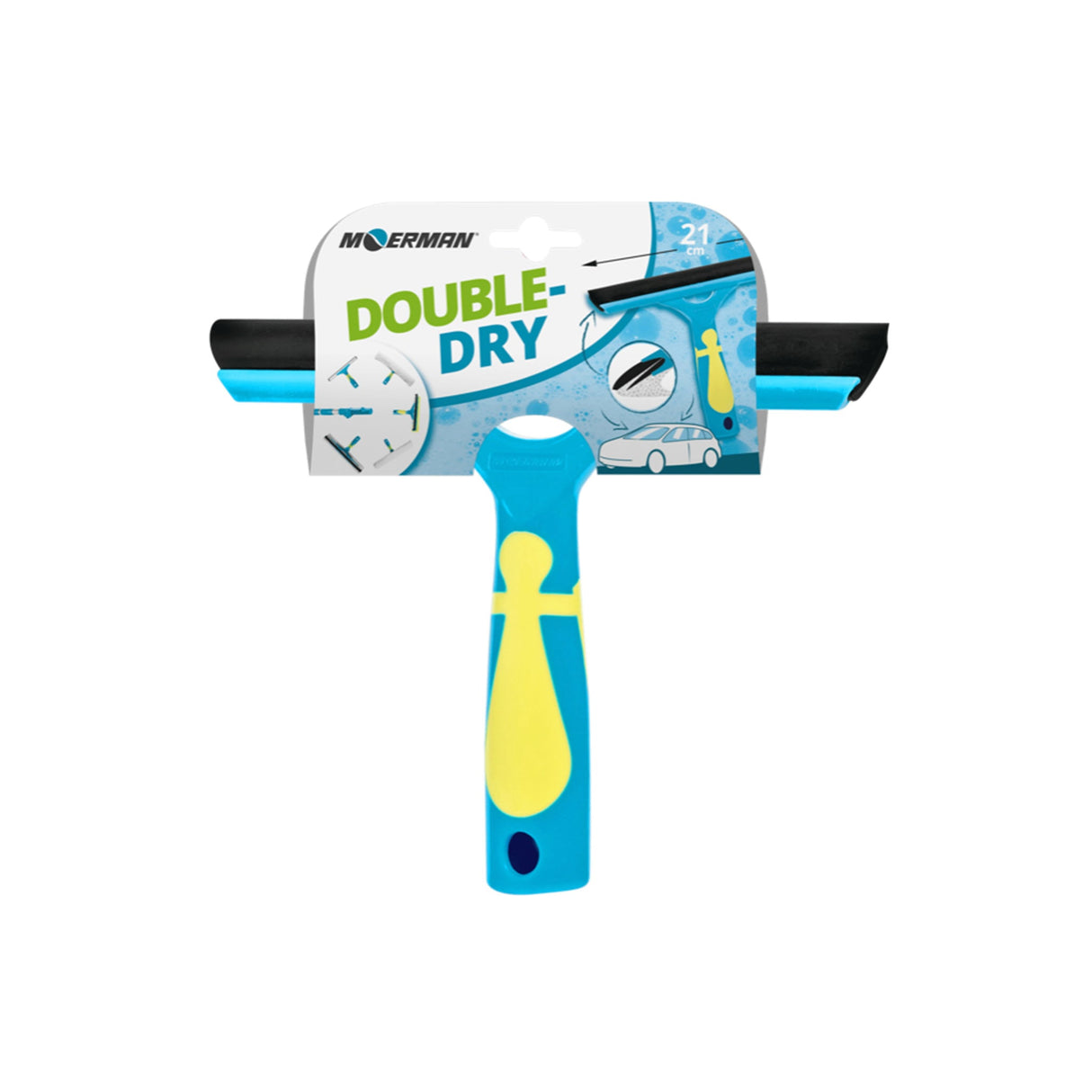 Moerman Double Dry Squeegee 21cm