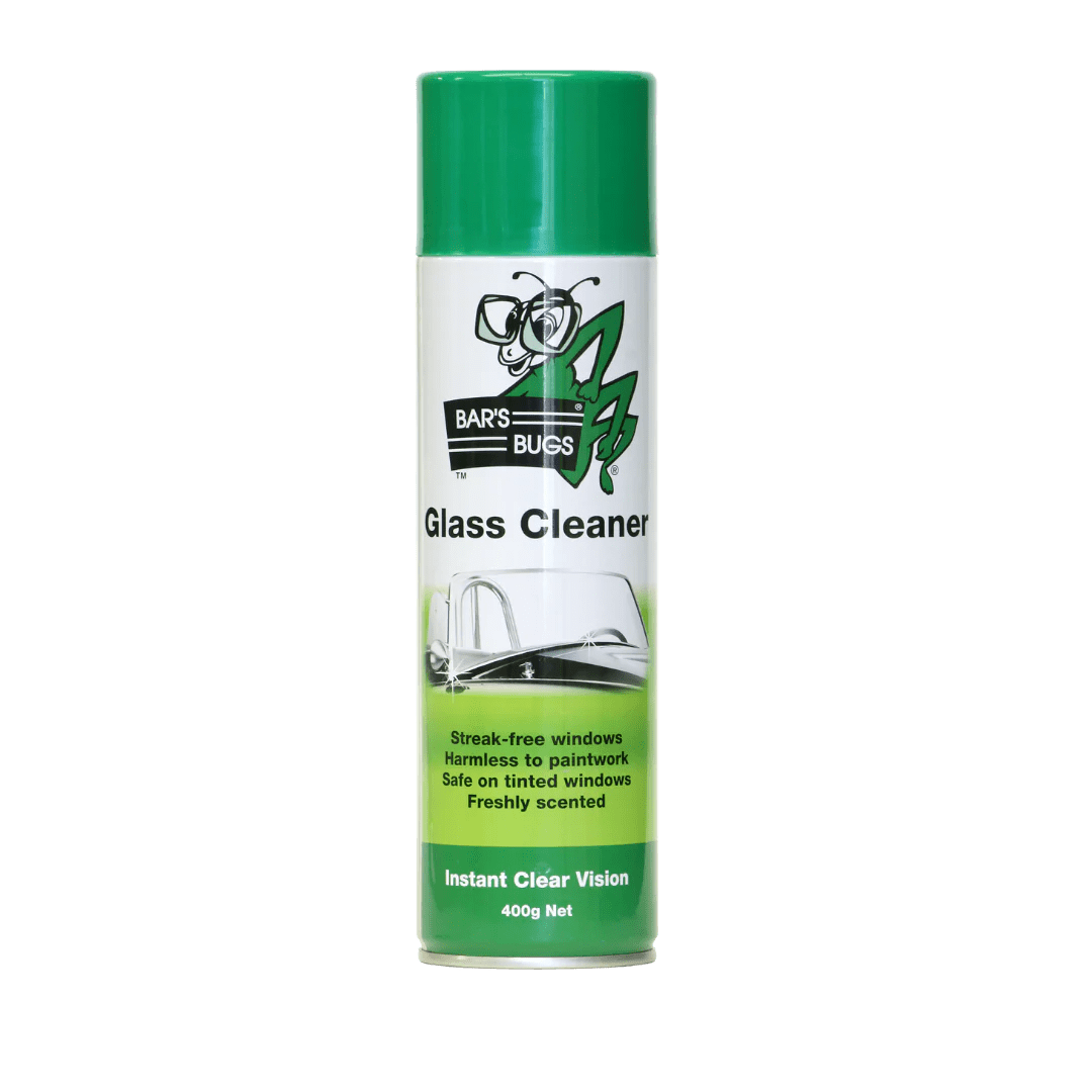 Bar's Bugs Streak Free Aerosol Glass Cleaner 400g