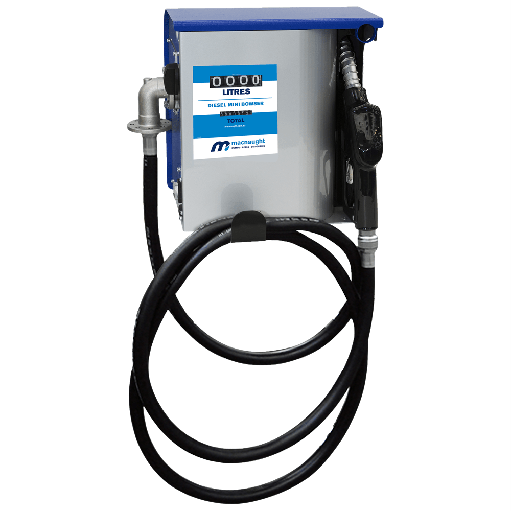 Macnaught Diesel Mini Bowser With 4m Hose 60LPM