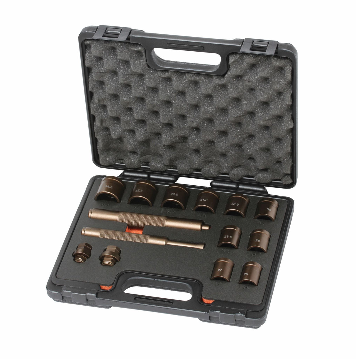 Toledo Universal Lock Nut Removal Kit 14 Piece