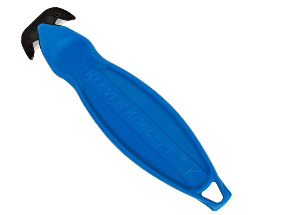 Klever Koncept Safety Cutter - Blue