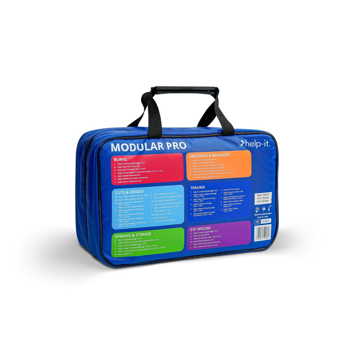 HELP-IT Modular Pro First Aid Kit - 6 Modules (Each)