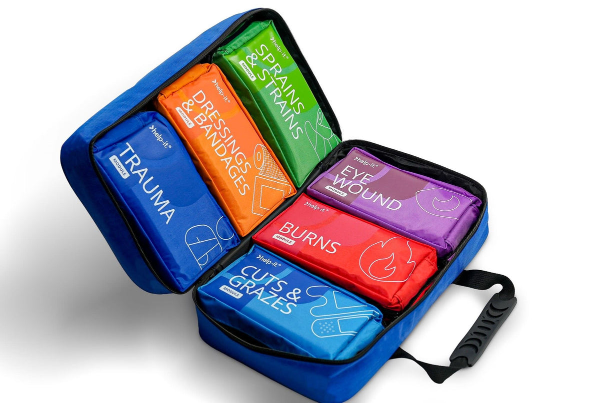 HELP-IT Modular Pro First Aid Kit - 6 Modules (Each)