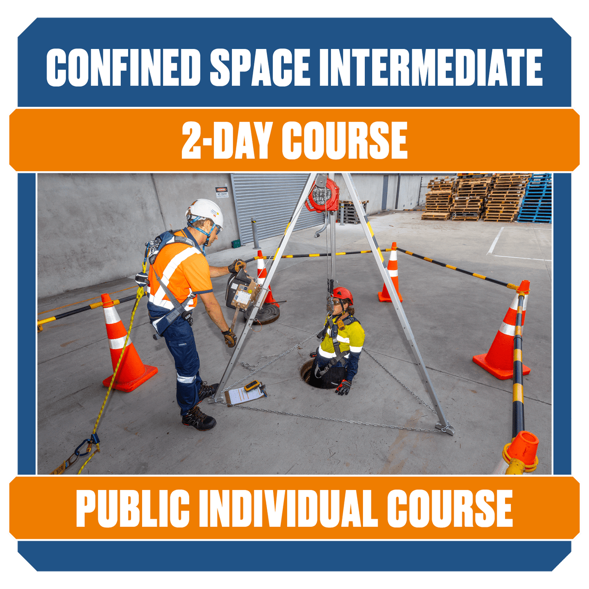 Training Confined Space - 17599 + 18426 + optional (Individual Course)