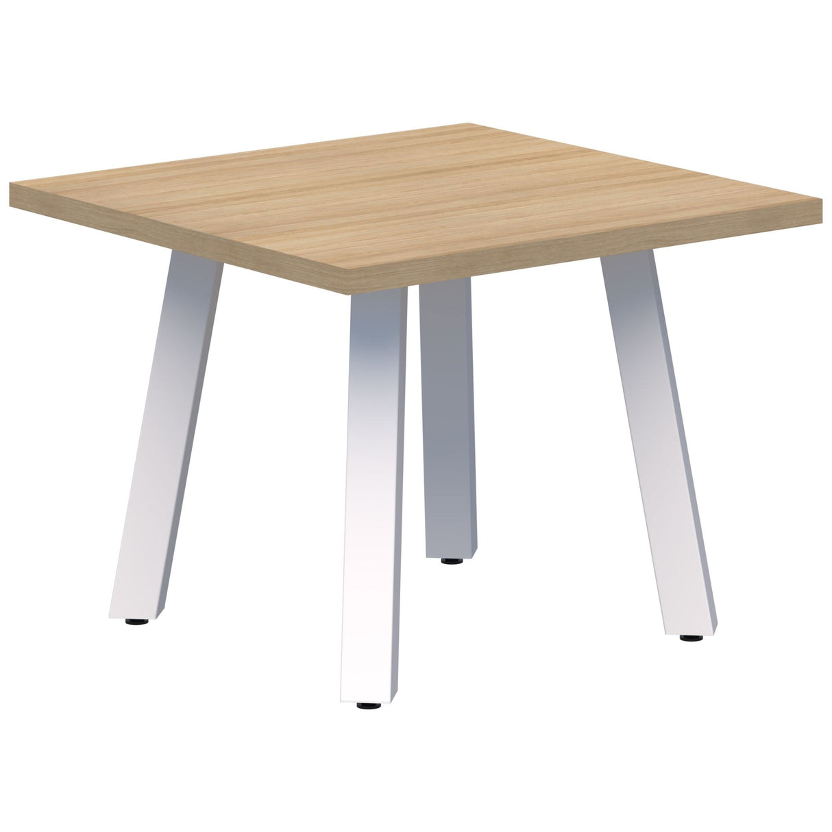 Modella II Coffee Table - Classic Oak/White 1000 x 1000mm