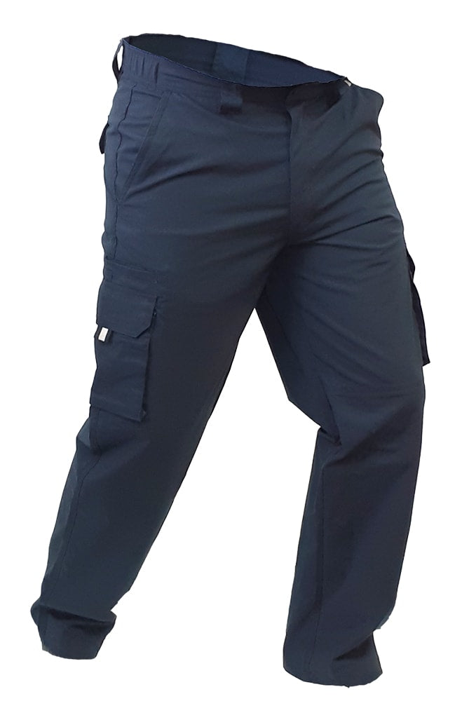 Esko Caution Cotton Cargo Trousers - Navy - 132