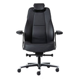 Maverick 24/7 Controller Chair Black Leather - Buro