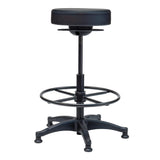 Buro Polo Drafting Stool Black PU (Each)