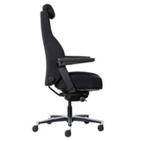 Maverick 24/7 Controller Chair Black Fabric - Buro
