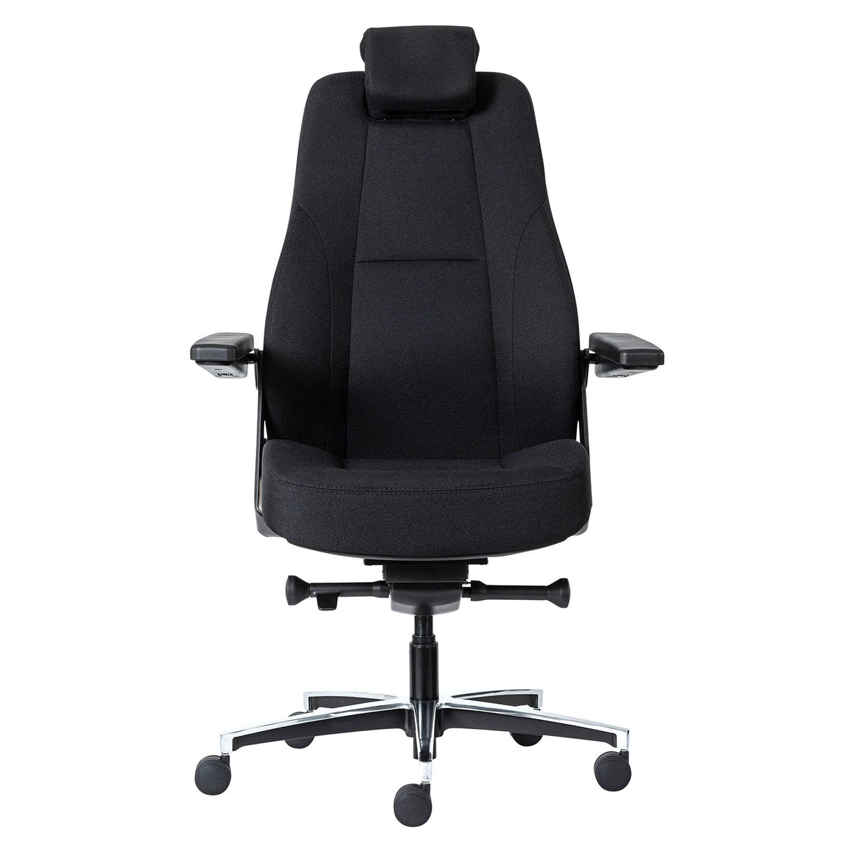Maverick 24/7 Controller Chair Black Fabric - Buro