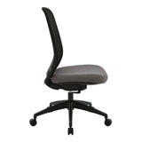 Buro Force Chair Black Frame & Mesh Grey Seat (Each)