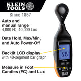 Klein Tools Digital Light Meter (Each)