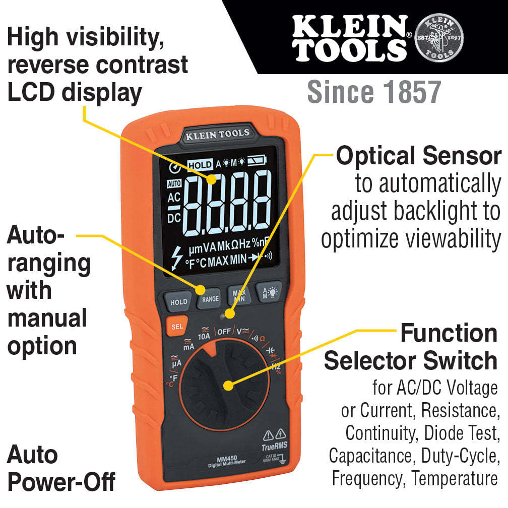 Klein Tools Slim Digital Multimeter