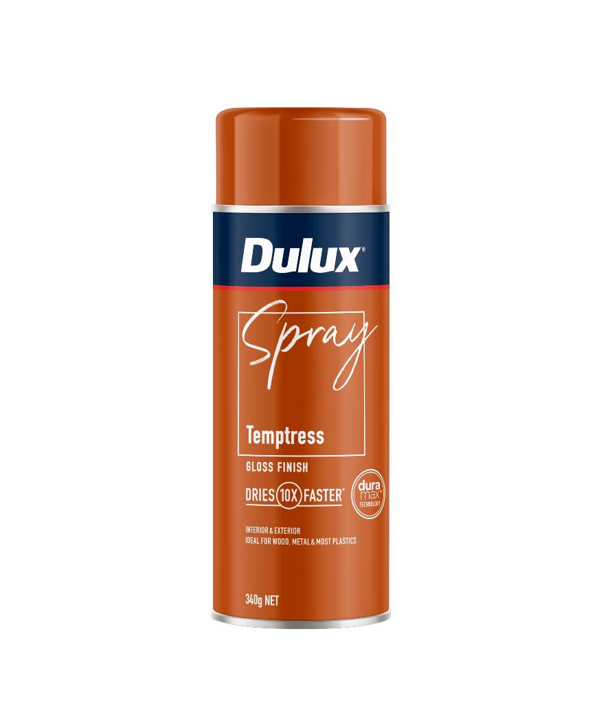 Dulux Gloss Temptress Spray Paint 340g Each