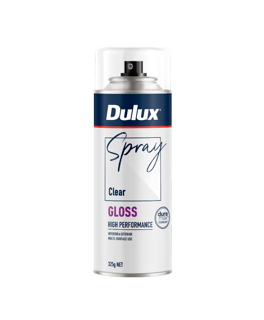 Dulux Gloss Clear Spray Paint 325g Each