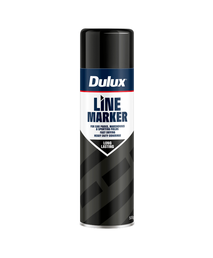 Dulux Line Marker Black Spray Paint 500g Each