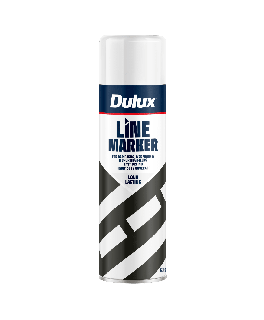Dulux Line Marker White Spray Paint 500g Each