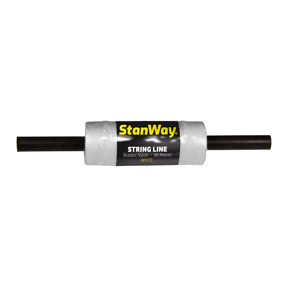 Stanway Nylon Builders Line White Stick 80m (Each)