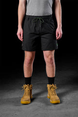 FXD Elastic Waist Utility Shorts, WS-7 - Khaki - 28