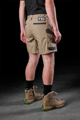 FXD Elastic Waist Utility Shorts, WS-7 - Navy - 34
