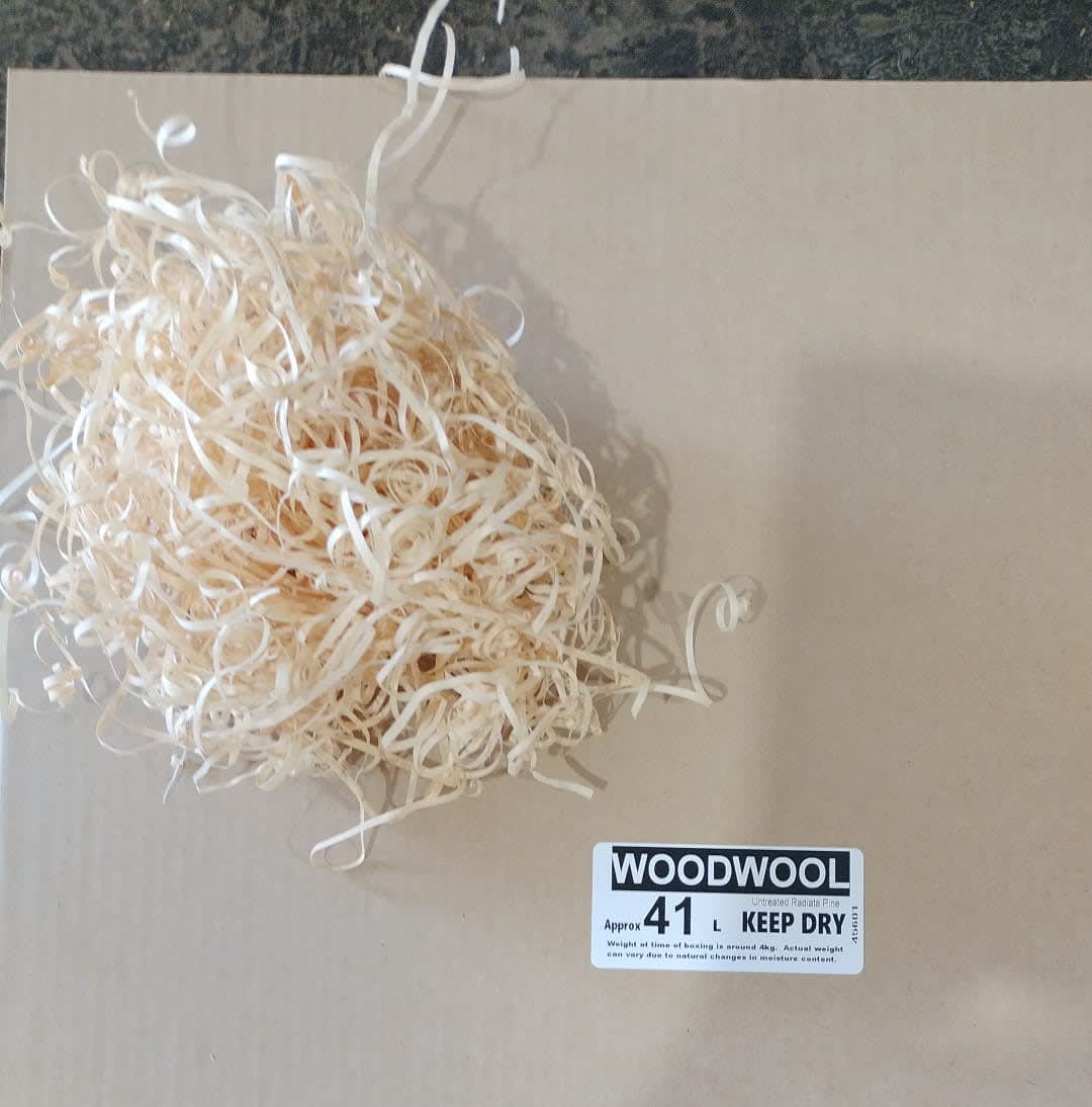 41L Woodwool, Coarse Grain 4kg 1 (Box)