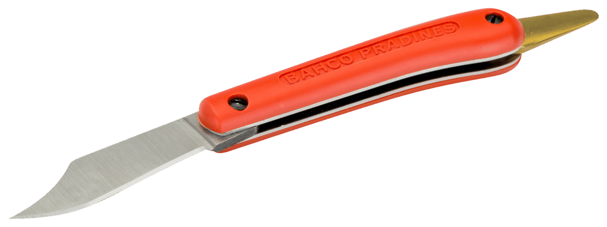 Bahco Foldable Grafting Knives with Plastic Handle 180mm
