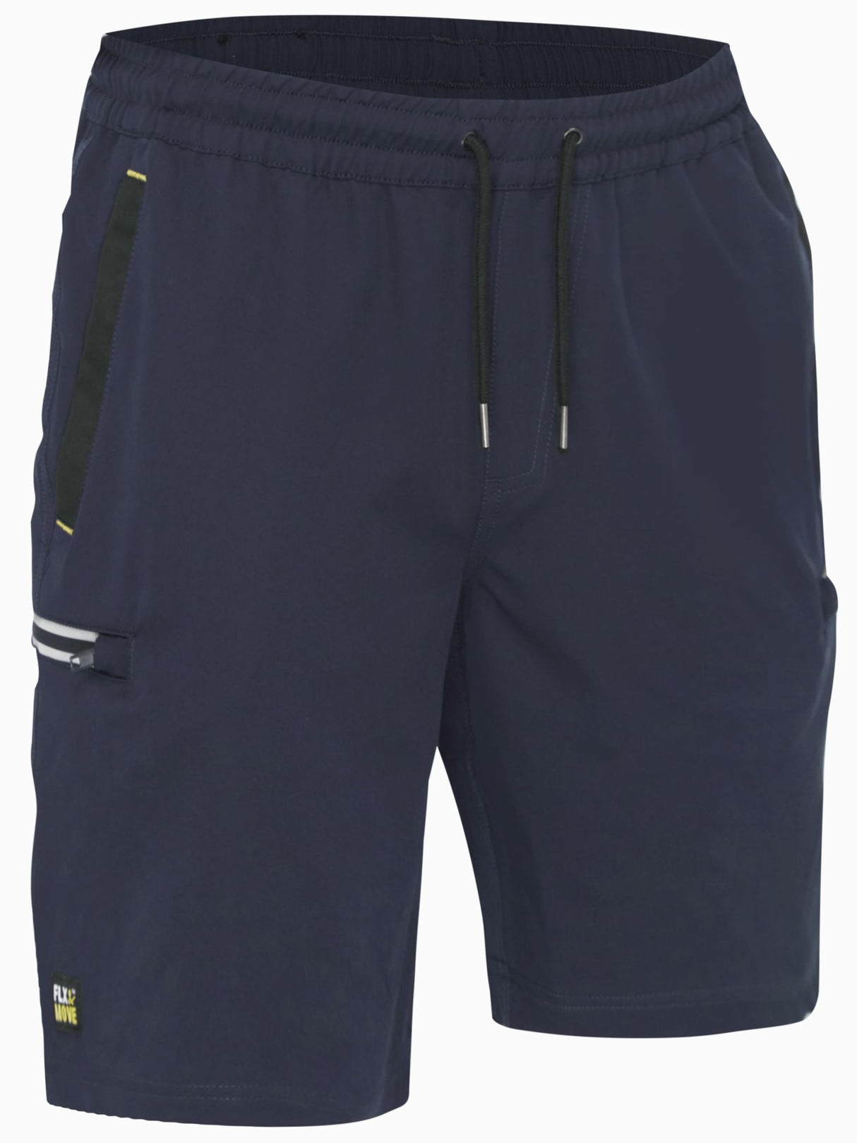 Bisley Flx & Move Elastic Waist Shorts, BSHC1333 - Navy - 102
