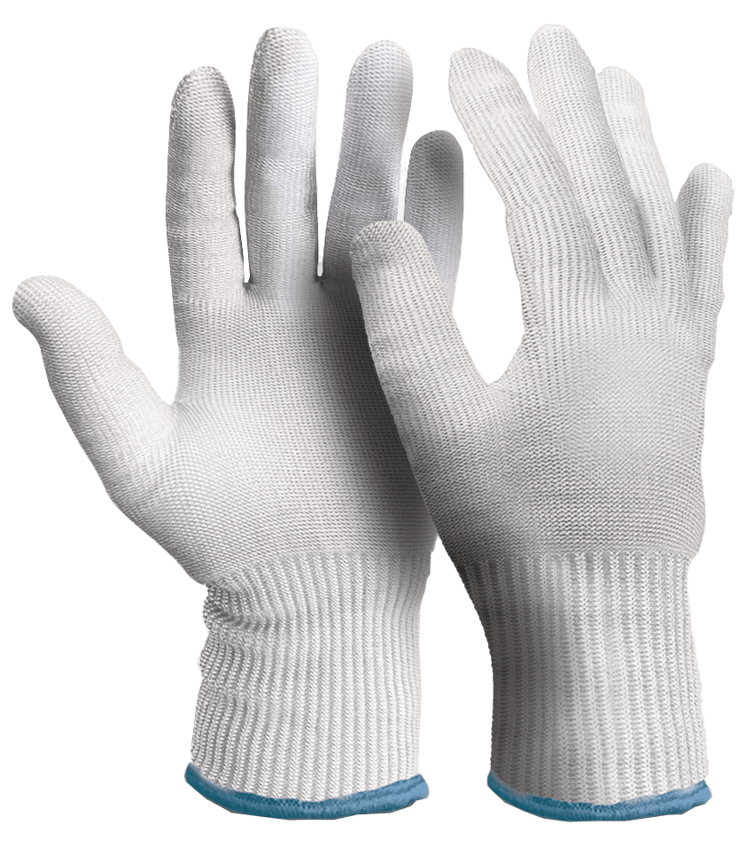 Blade Steel Cut F Food Grade Liner Glove (Pair) - White - M