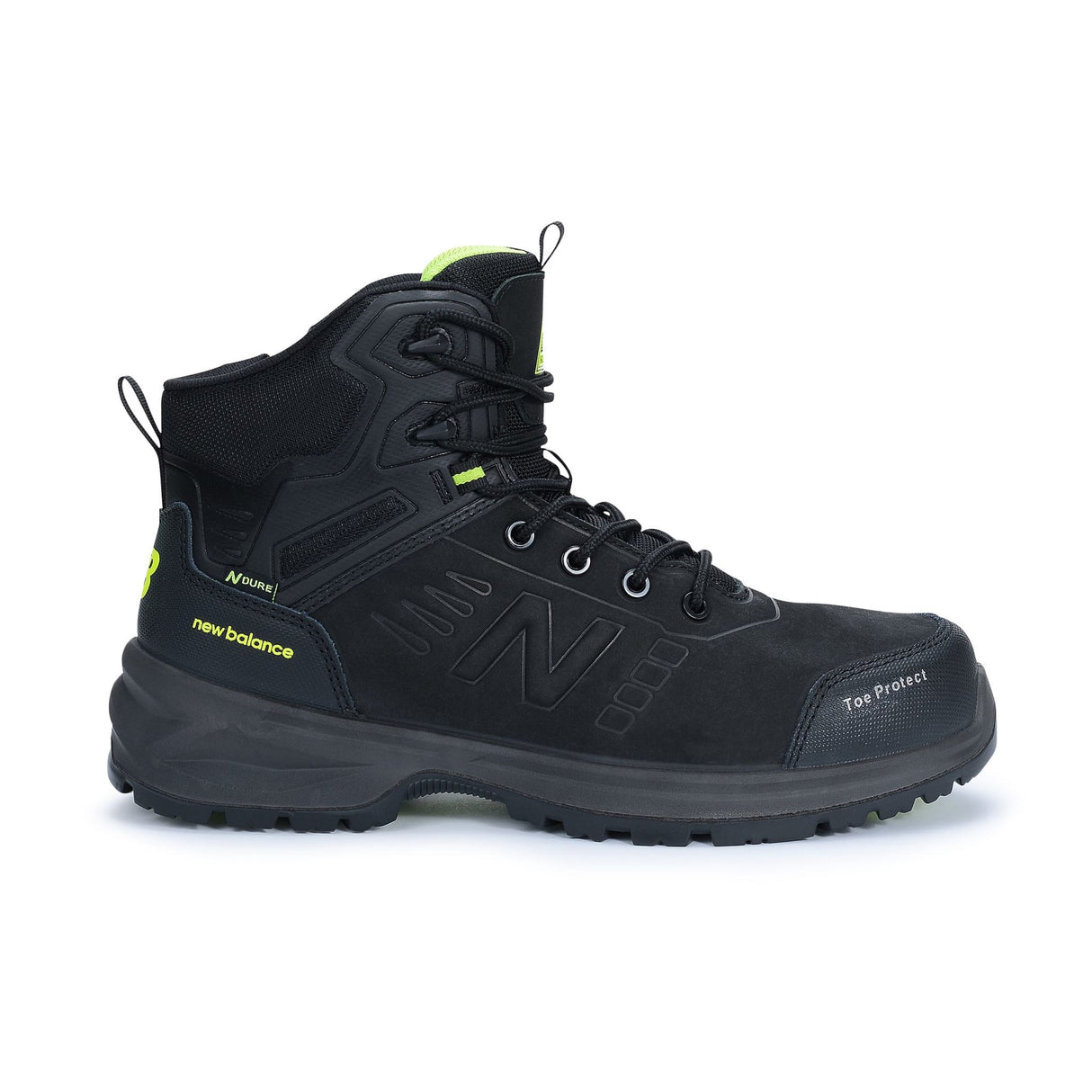 New Balance Calibre 4E Safety Shoe - Black/Black - 12