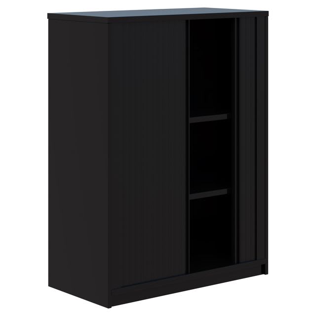 Rapid Lockable Tambour Black 1200 x 900