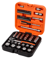 Bahco Standard & Deep Socket 3/8" 51 piece (Set)