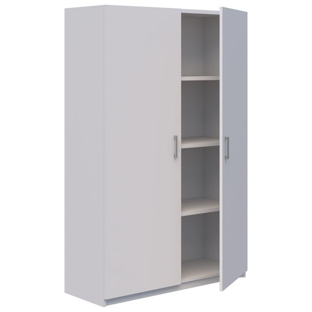 Rapid Lockable Cabinet Snow 1800 x 1200