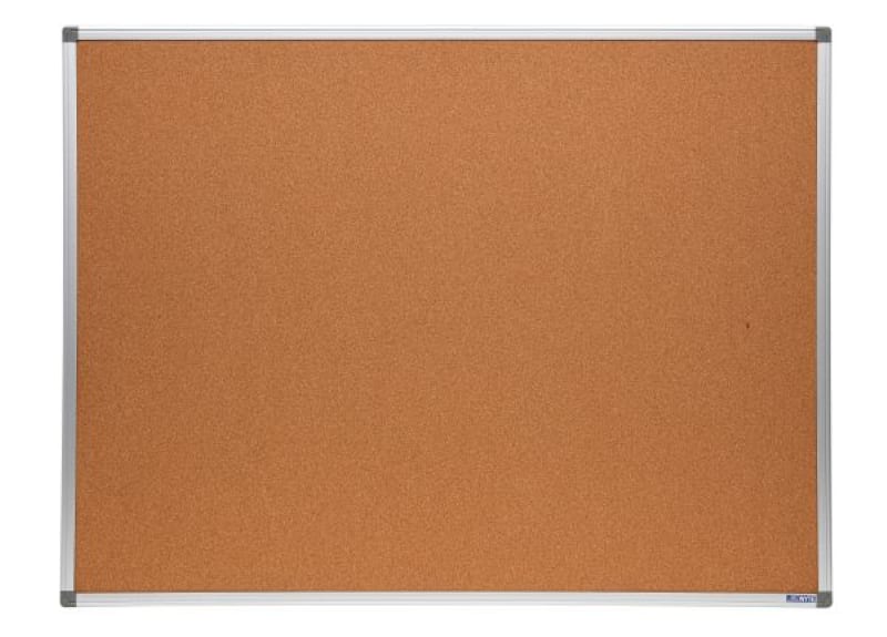 Litewyte Corkboard with Aluminium Frame 900x1200mm (Each)