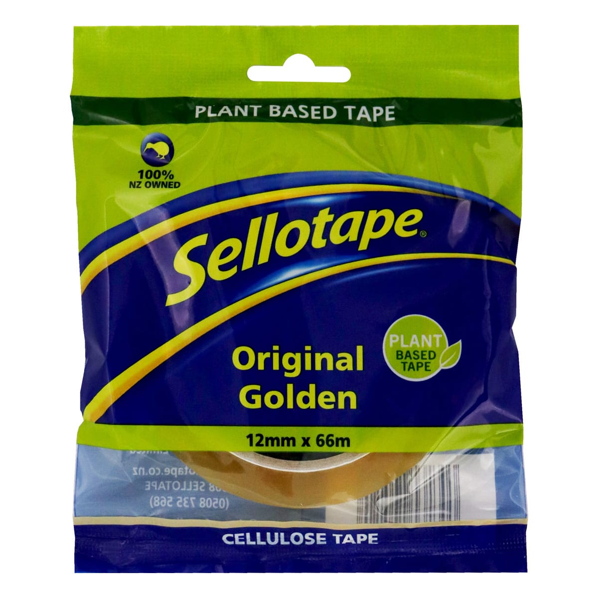 Sellotape Cellulose Office Tape 12mm x 66m (Roll)