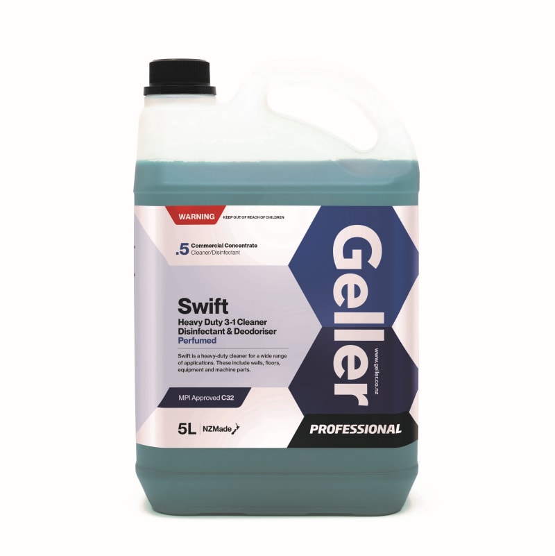 Geller Swift Disinfectant Cleaner & Deodoriser 5L