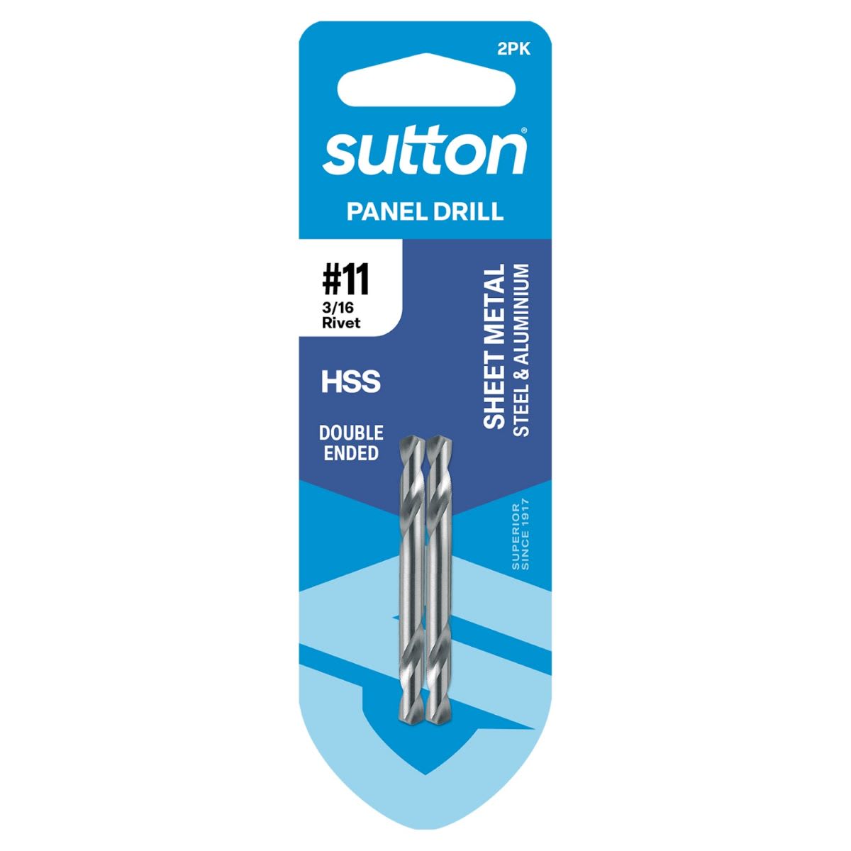 Sutton Double Ended Panel Drill #11 (4.85mm) (Each)
