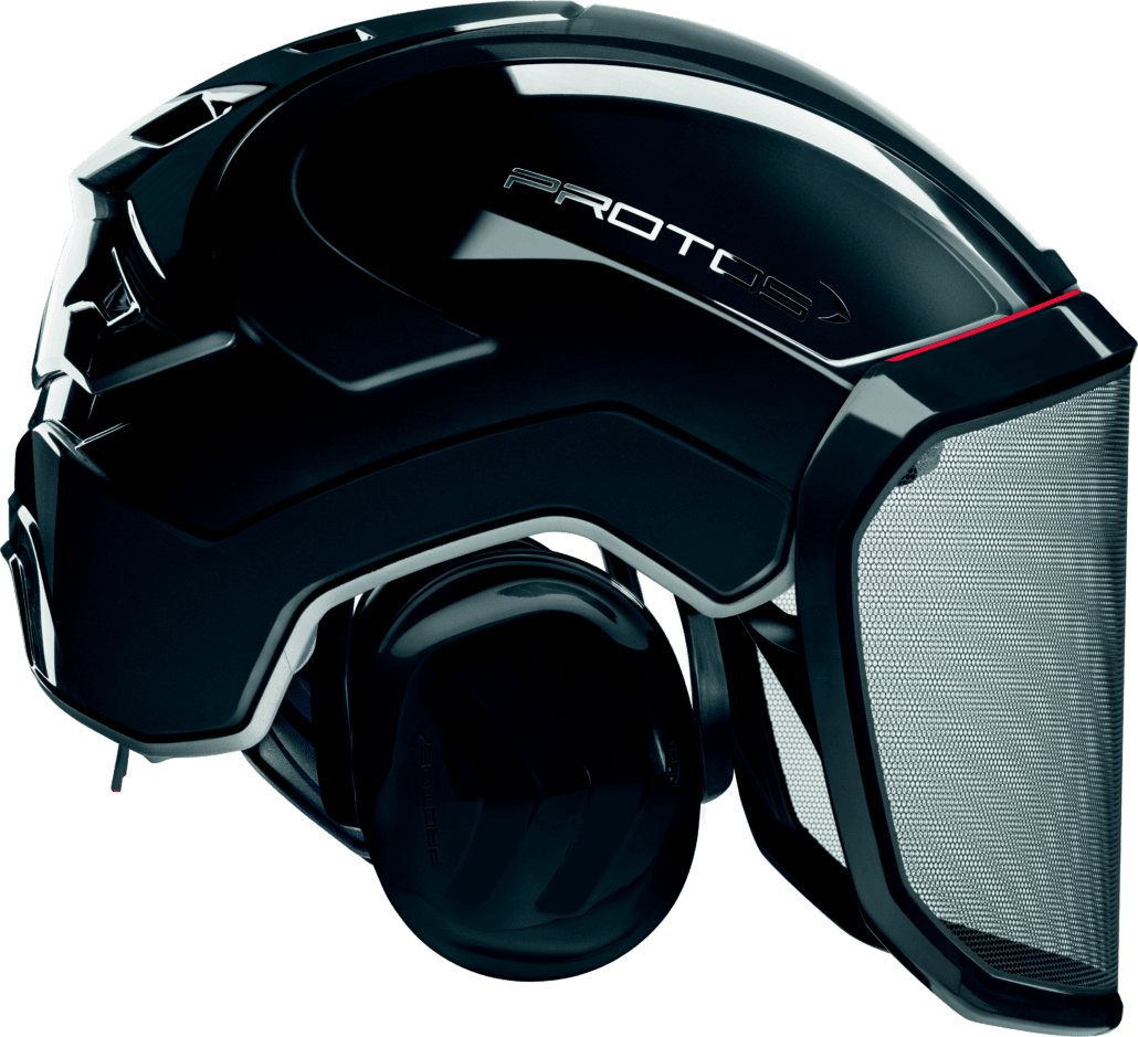 Protos Helmet Safety Protos Forestry G16 Black (Each)