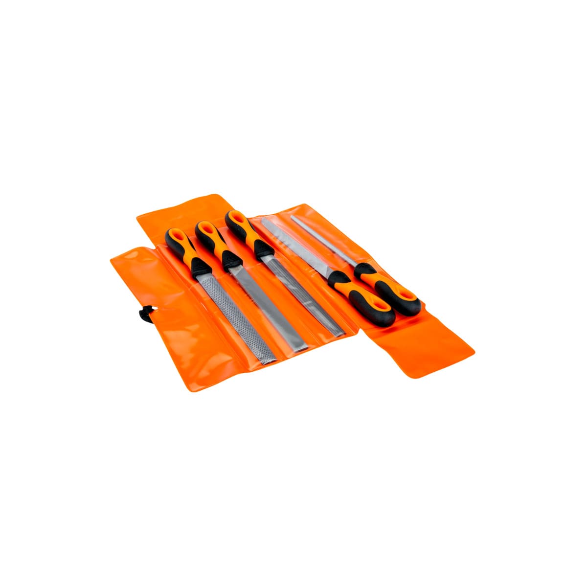 Bahco Ergo File Set with HalfRound Rasp Second Cut 200mm Pack of 5 (Set)