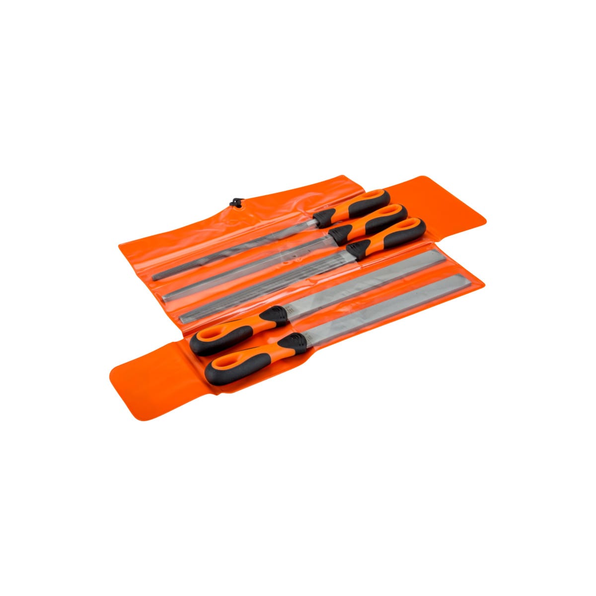 Bahco Ergo File Set 4 Bastard/1 Second Cut 250mm Pack of 5 (Set)