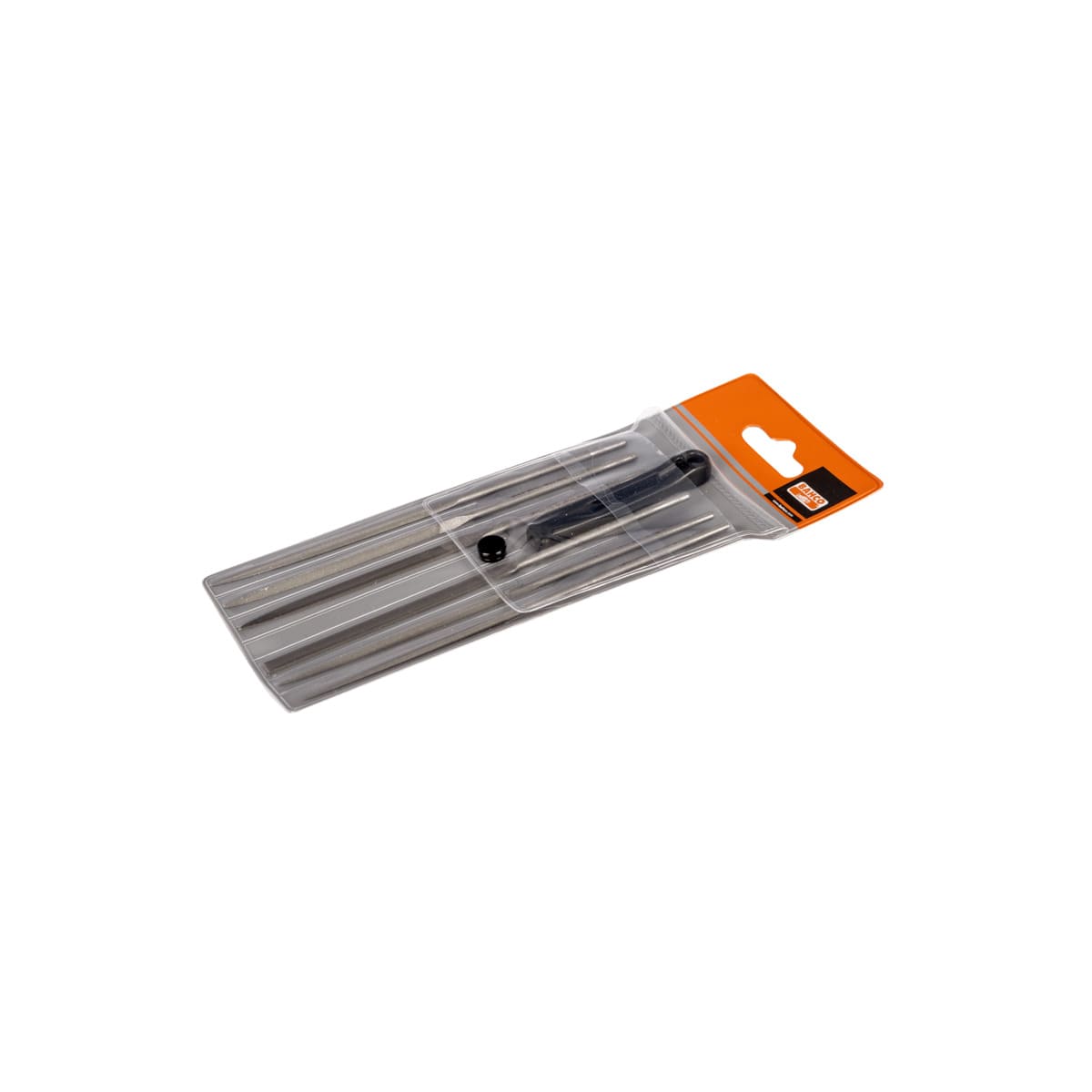 Bahco Needle File Set Smooth Cut Unhandled 160mm Pack of 6 (Set)
