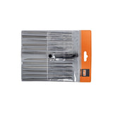 Bahco Needle File Set Smooth Cut Unhandled 160mm Pack of 12 (Set)