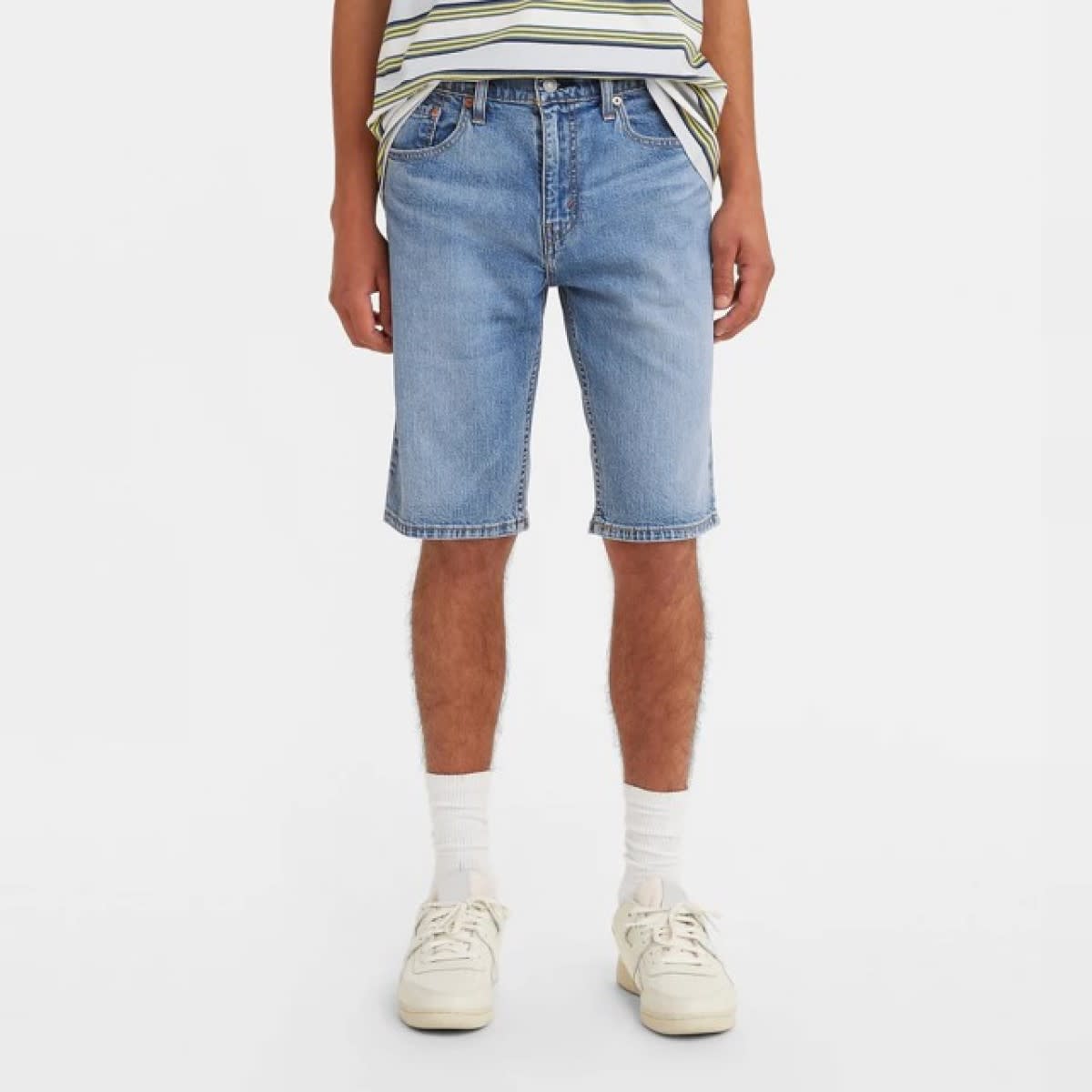Levi's, 405 Standard Denim Shorts - Blue - 36