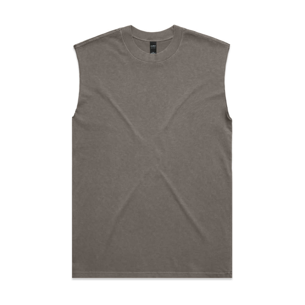 AS Colour, Heavy Faded Tank 5084 - Faded Grey - 3XL