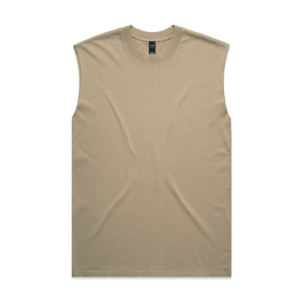 AS Colour, Heavy Faded Tank 5084 - Faded Khaki - XL