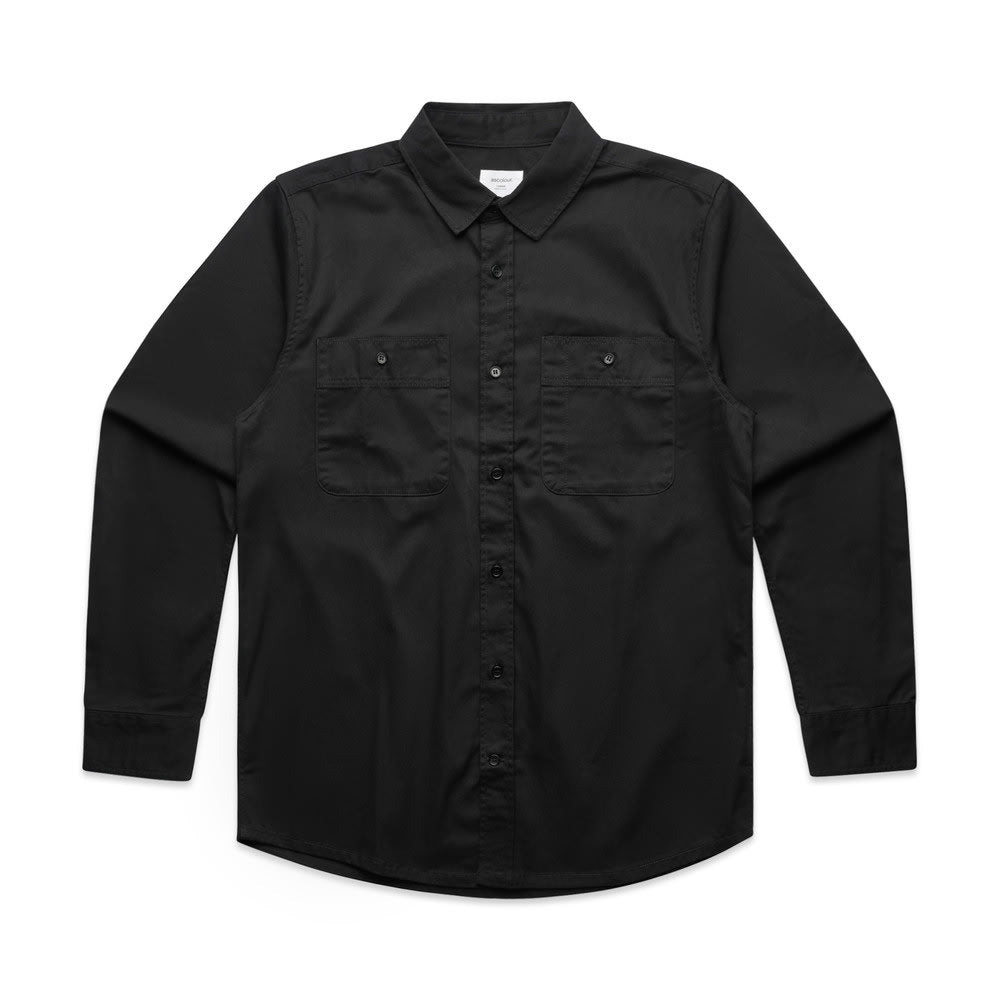 AS Colour, Work Shirt 5422 - Black - 2XL