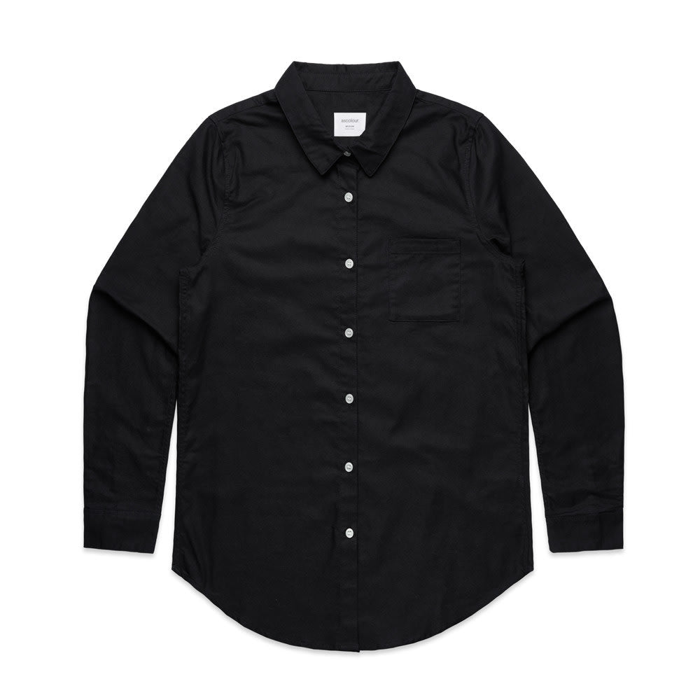 AS Colour, Women's Oxford Shirt 4401 - Black - S