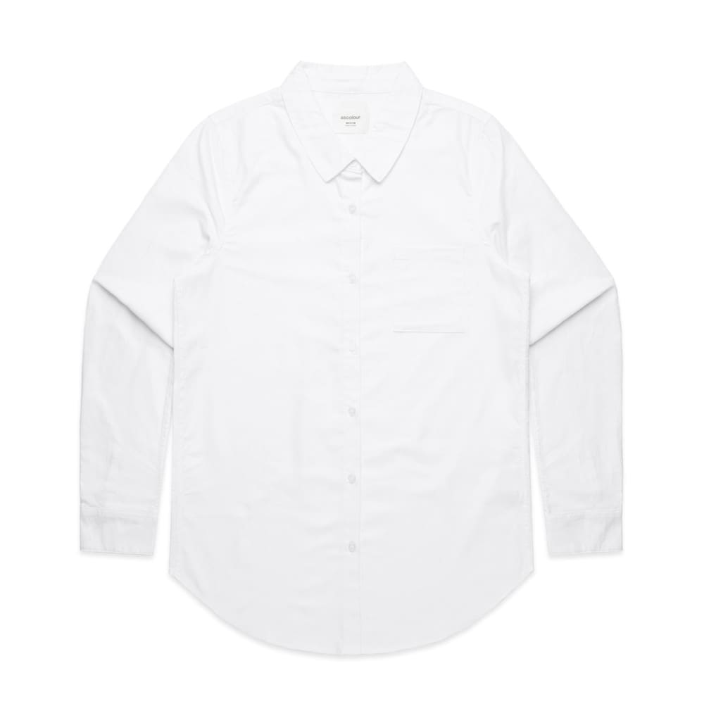 AS Colour, Women's Oxford Shirt 4401 - White - M
