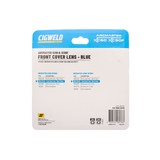 Arcmaster Front Cover Lens Blue XC60 XC90F Pack of 5 (Pack) - Cigweld